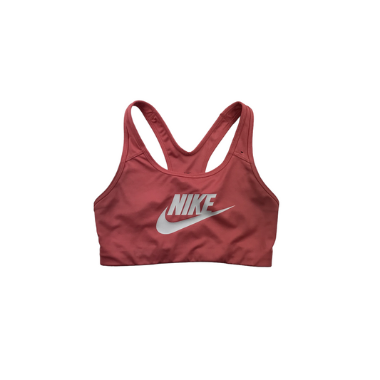Nike Peachy Pink Sports Crop Top Women's Size S