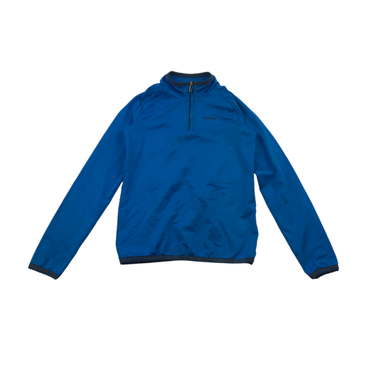 Decathlon Blue Thermal Sweater Top Age 7-8