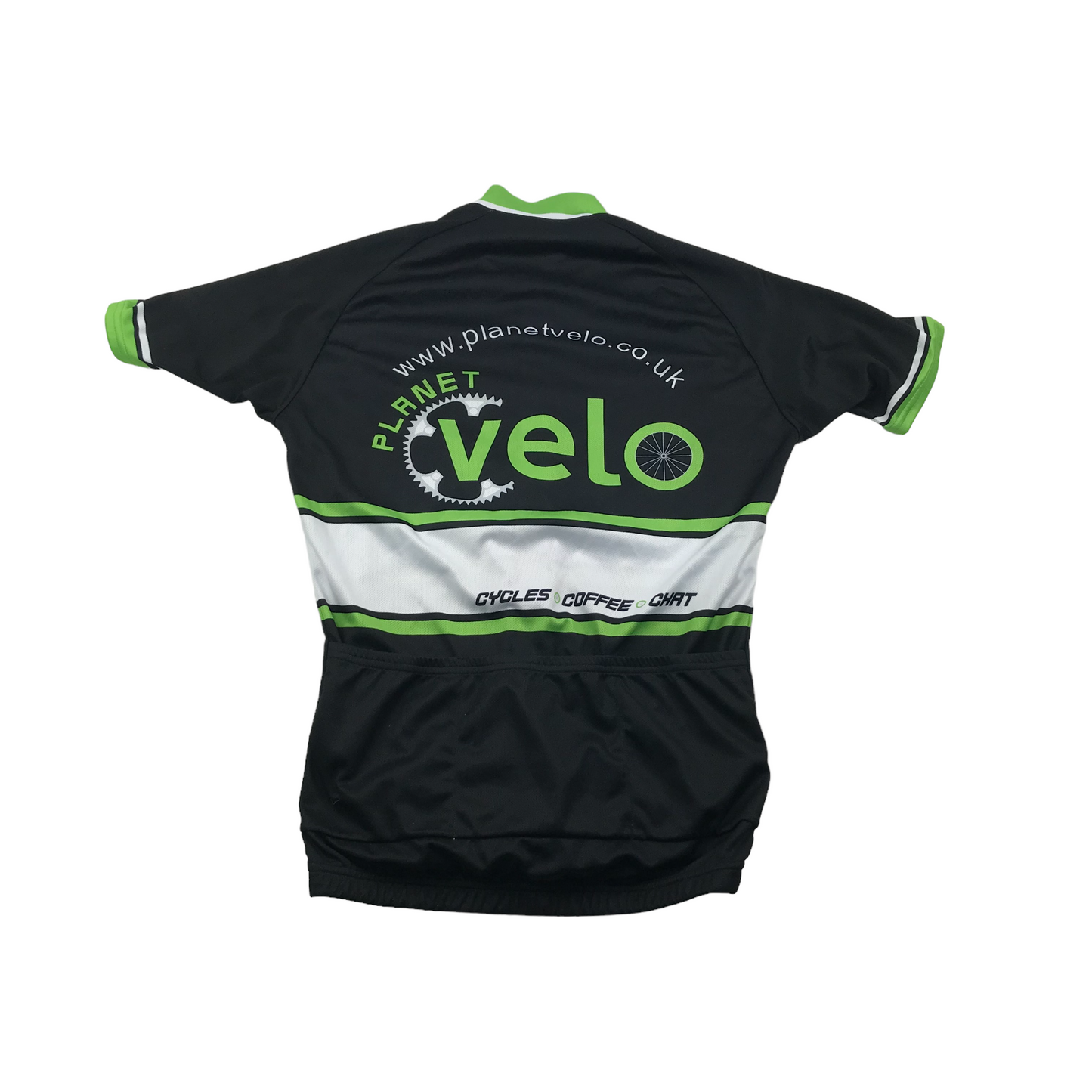 Wildoo Black and Green Cycling Top Adult Age 14-15