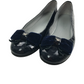 Armani Ballerina shoes Shoe Size 13 junior Navy Blue Quilted Pumps