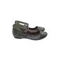 Primark Silver Sparkly Espadrille Heels Shoe Size 3