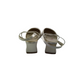 Rainbow Club White Heel Sandals Shoe Size 1