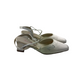 Rainbow Club White Heel Sandals Shoe Size 1