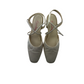 Rainbow Club White Heel Sandals Shoe Size 1