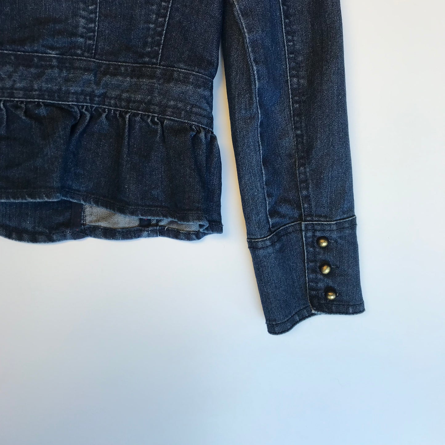 Jasper J Conran Denim Collarless Jacket Age 8