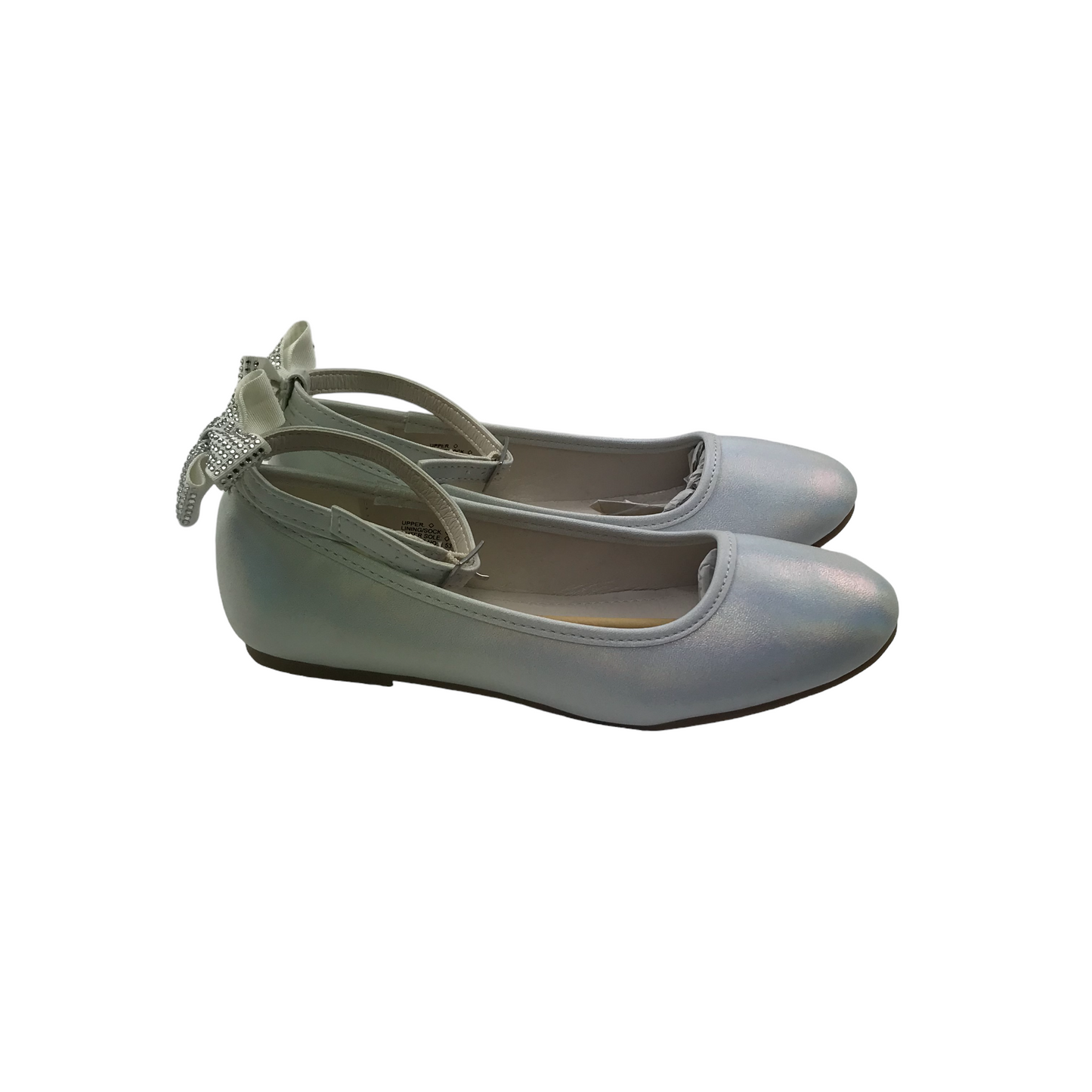 Graceland White Ballet Style Pumps Shoe Size 2