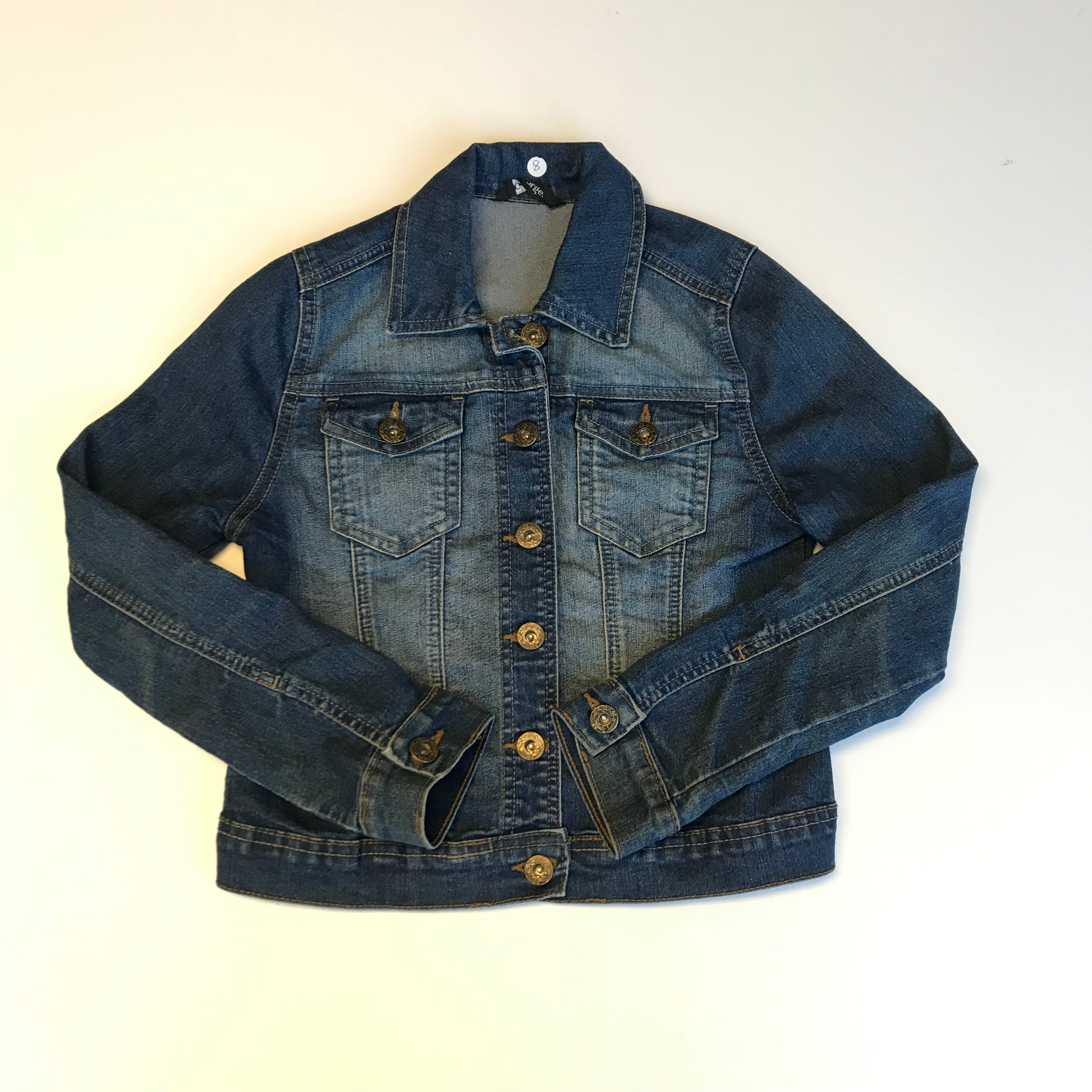 Girls denim jacket age on sale 8