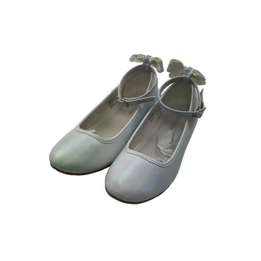 Graceland White Ballet Style Pumps Shoe Size 2