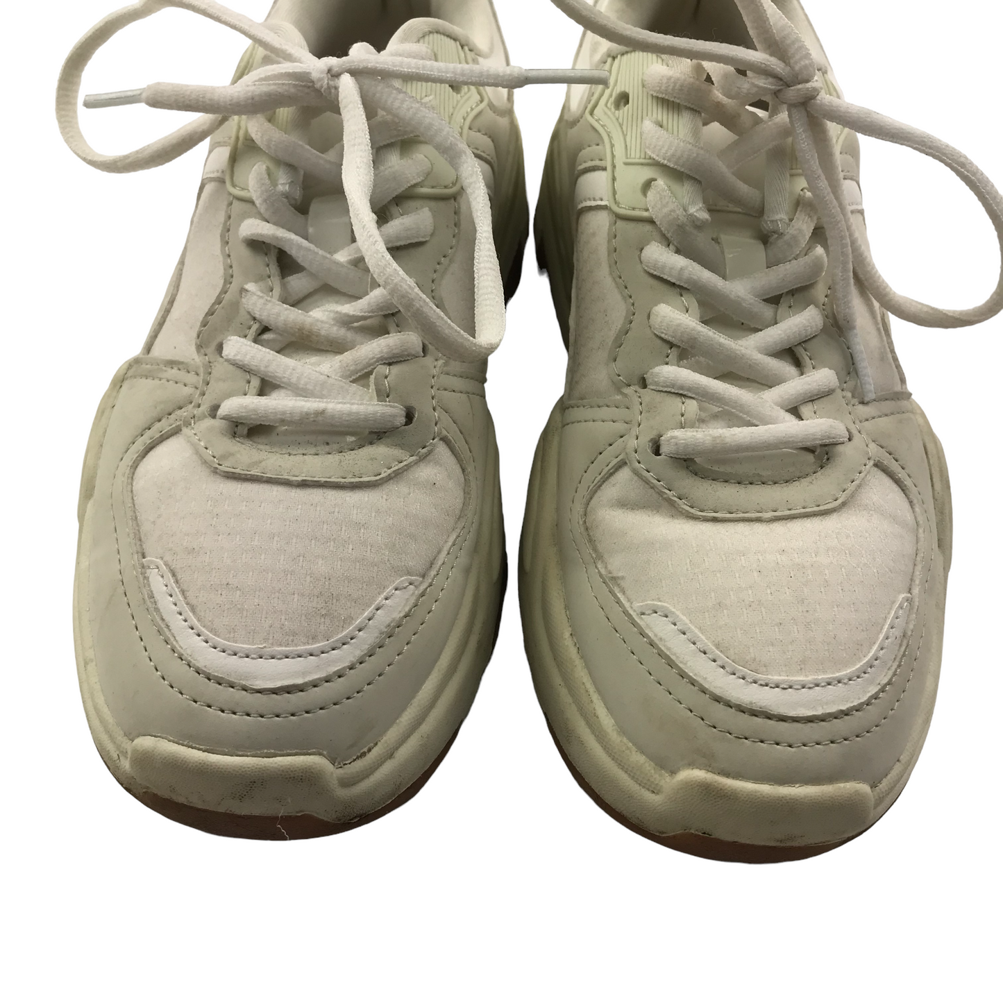 Bershka White Trainers Shoe Size UK 5 EUR 38