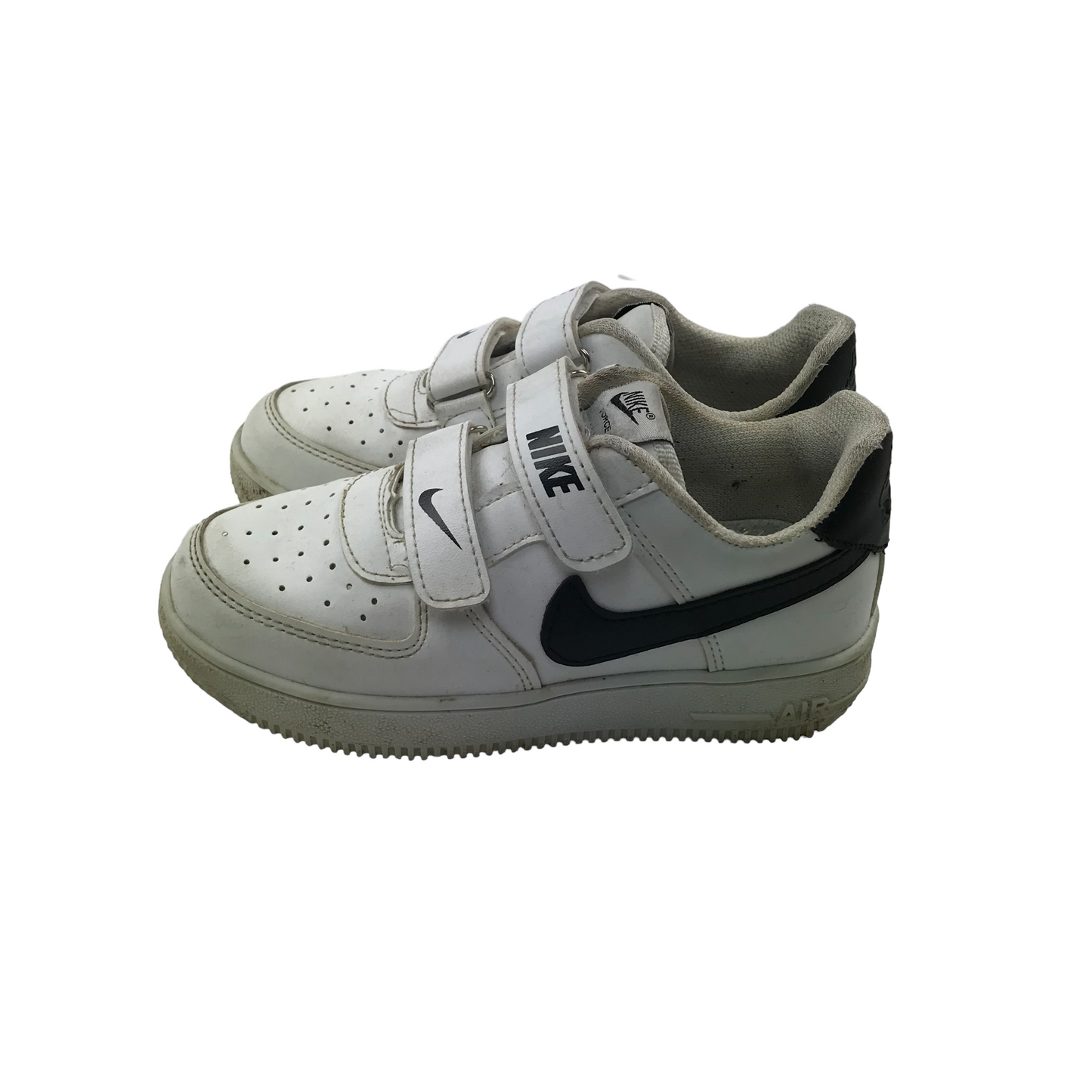 Nike Force 1 White Trainers Shoe Size 12 junior