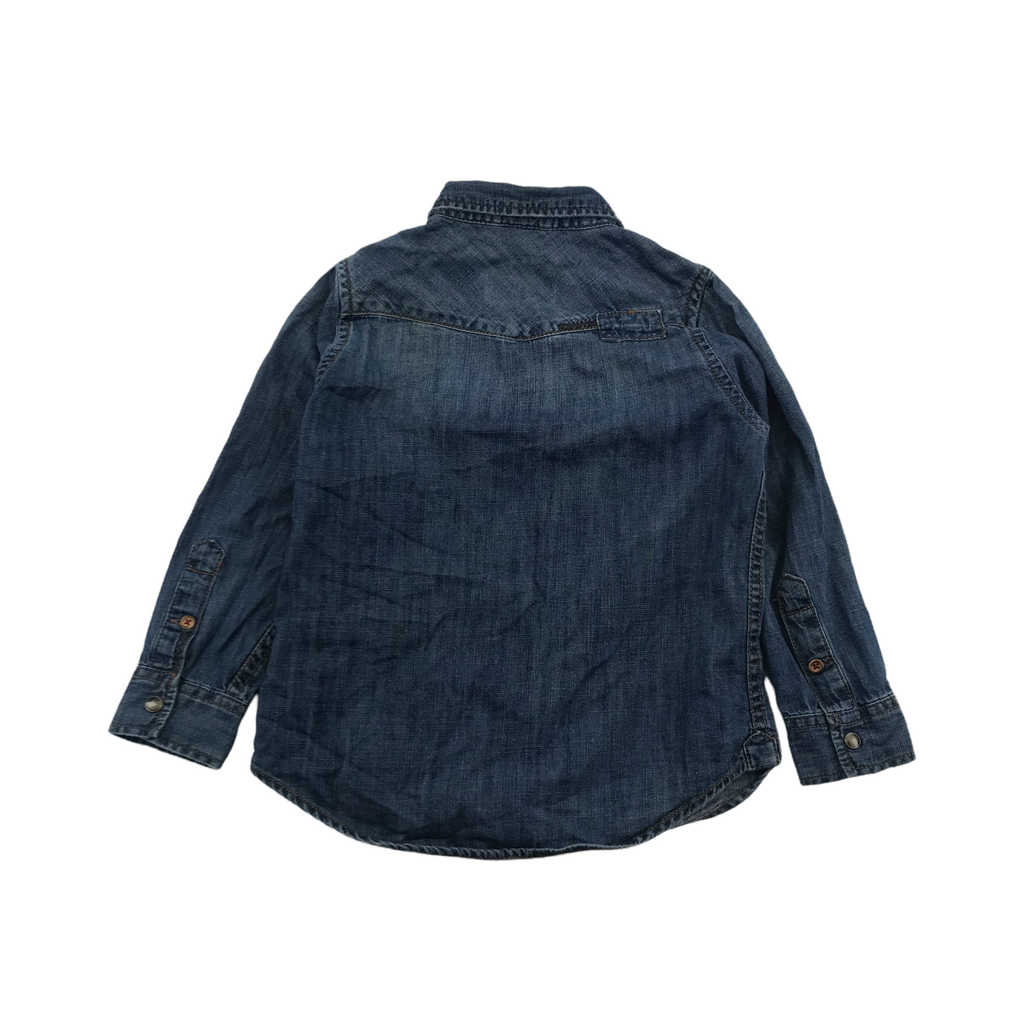 Zara Blue Denim Shirt Age 6