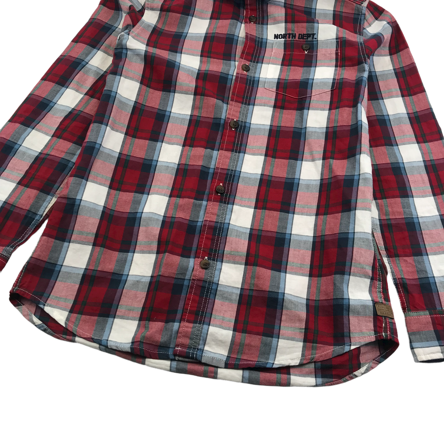 H&M Red Checked Shirt Age 11