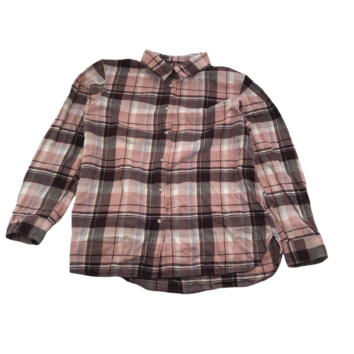 Uniqlo Pink Checked Shirt Men's XL