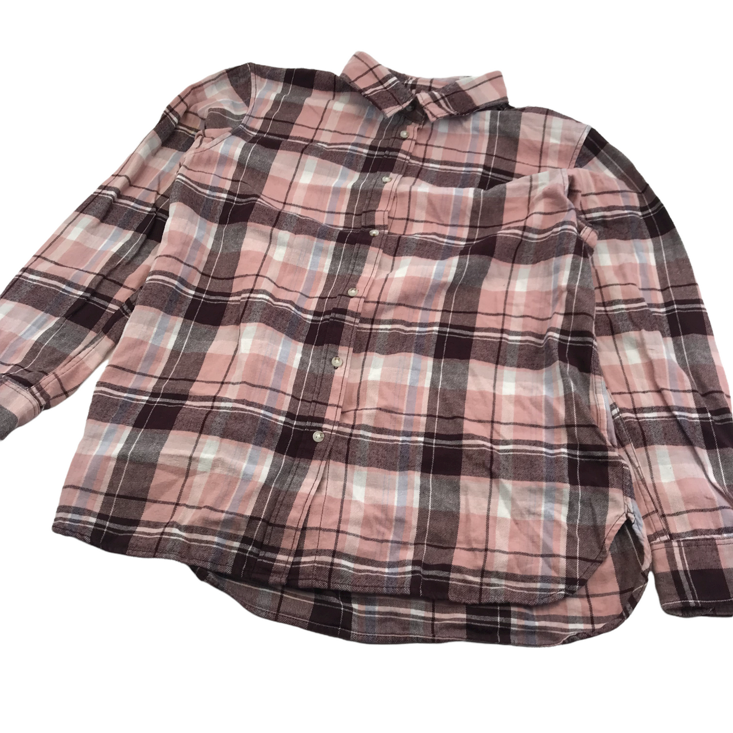 Uniqlo Pink Checked Shirt Men's XL