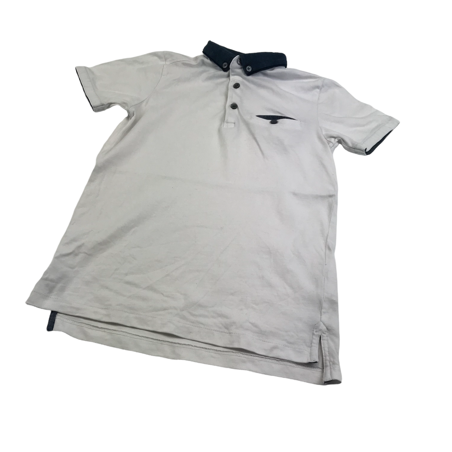 Next White Polo Shirt Age 7