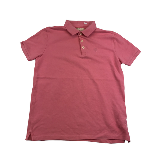 Zara Salmon Pink Polo Shirt Age 10