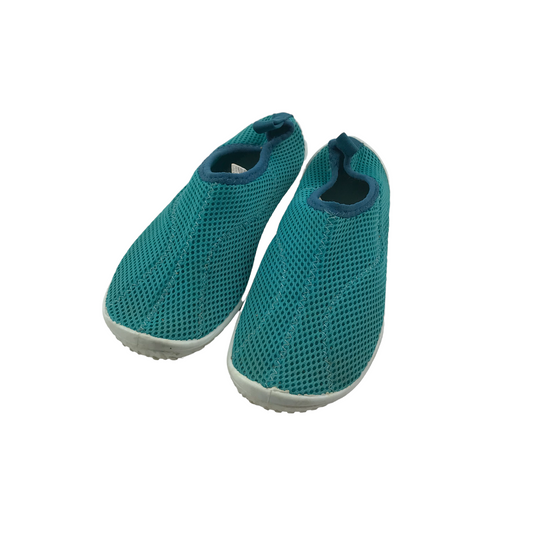 Decathlon Turquoise Blue Aqua Shoes Size 13 Junior