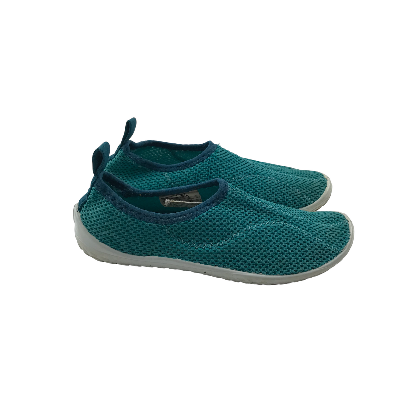 Decathlon Turquoise Blue Aqua Shoes Size 13 Junior