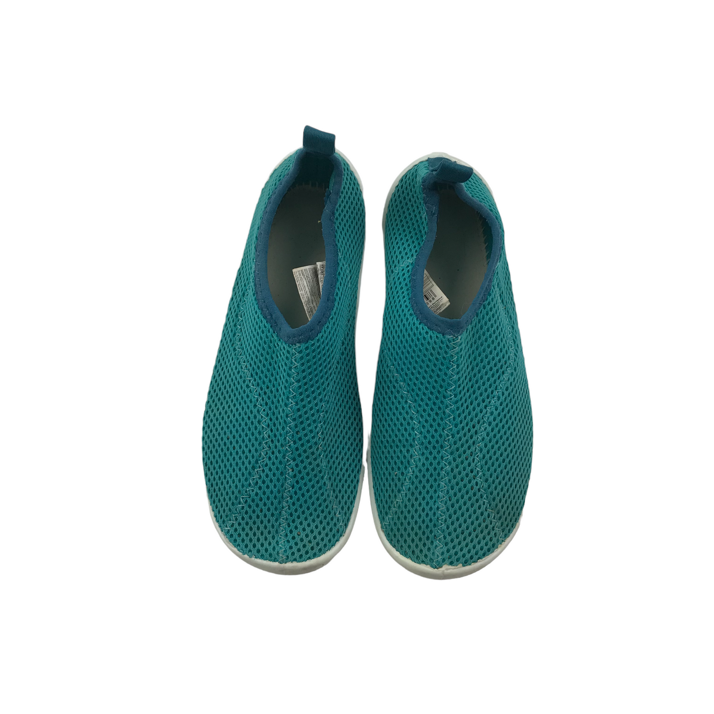 Decathlon Turquoise Blue Aqua Shoes Size 13 Junior