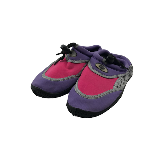 TWF Pink Purple Aqua Shoes Size 1