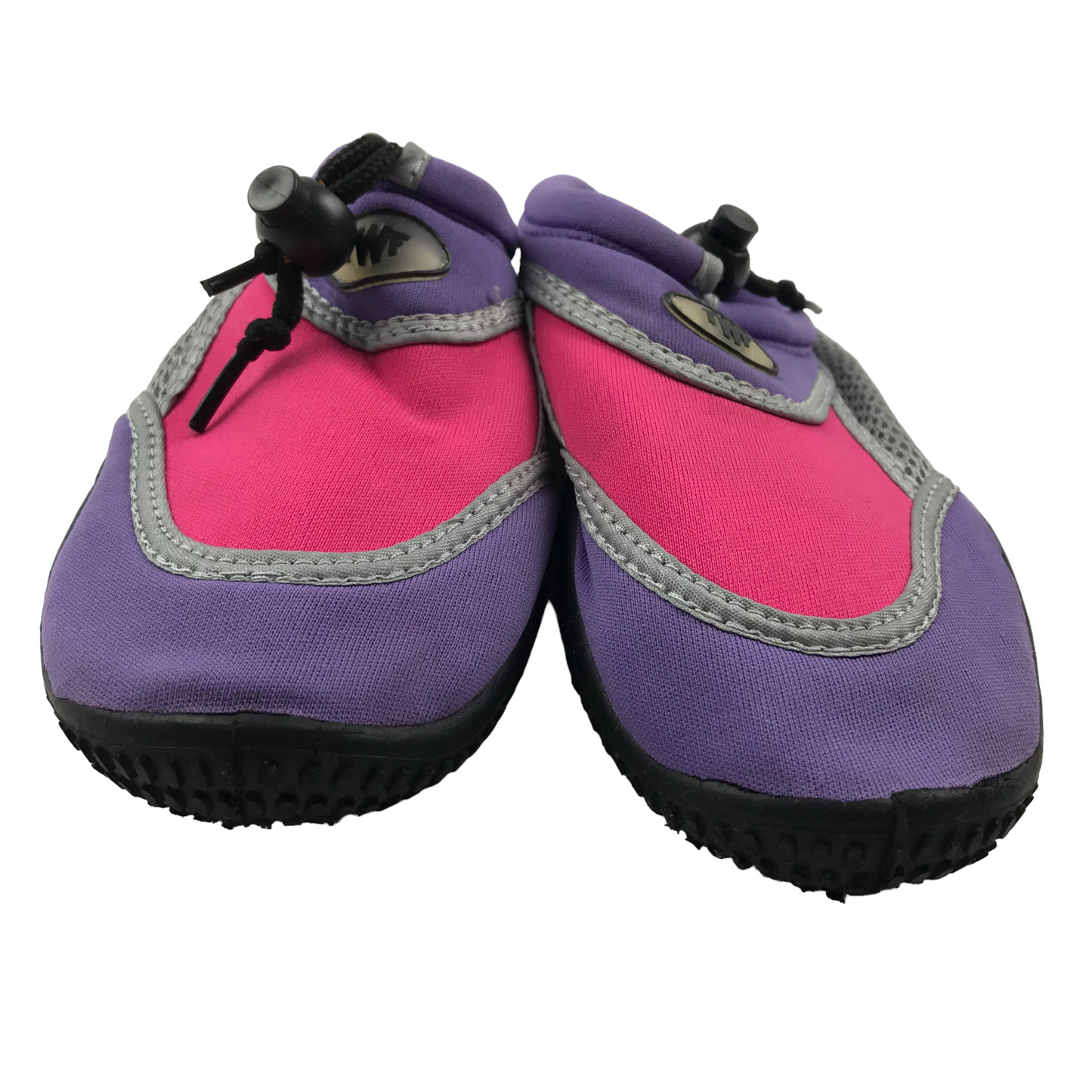 TWF Pink Purple Aqua Shoes Size 1