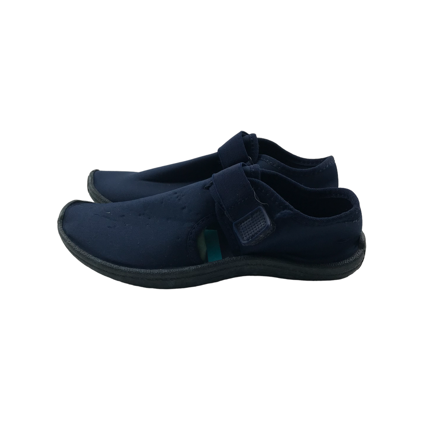 M&S Navy Aqua Shoes Size 1