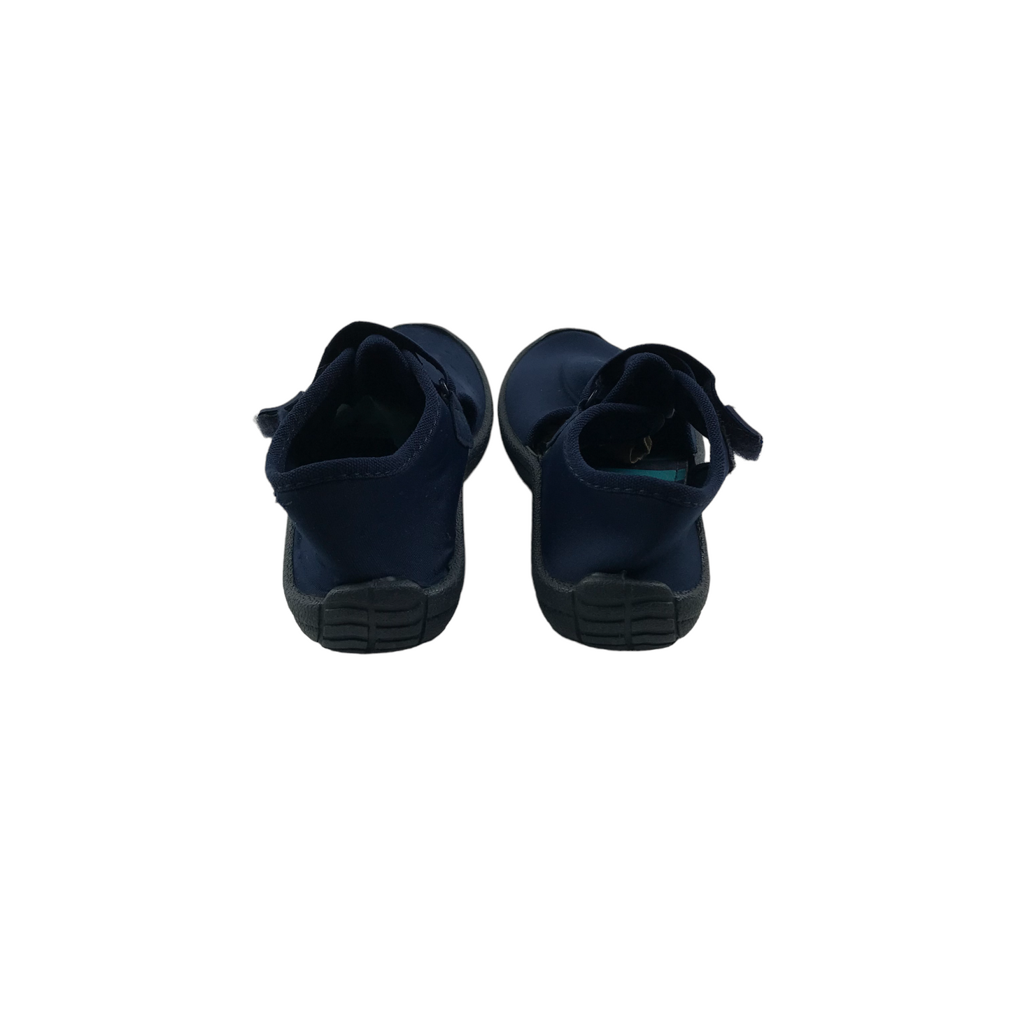 M&S Navy Aqua Shoes Size 1