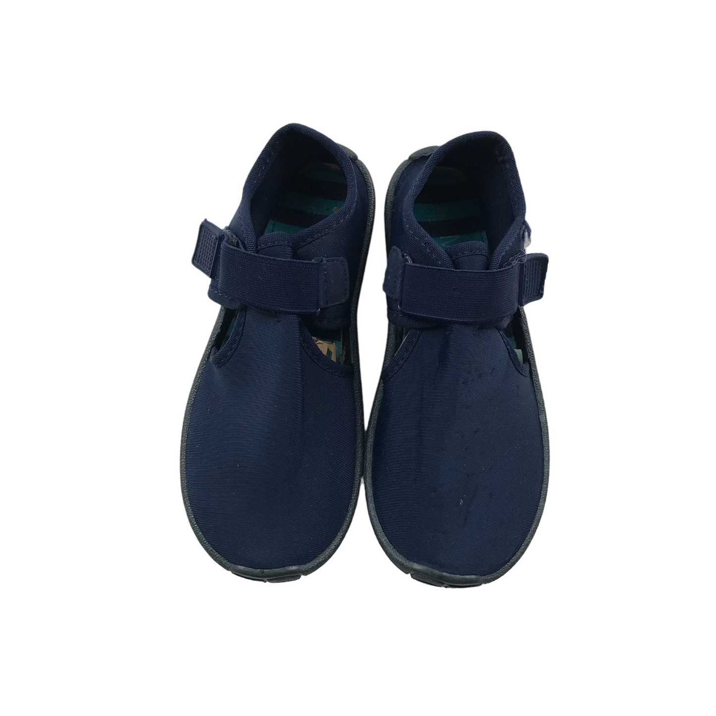 M&S Navy Aqua Shoes Size 1