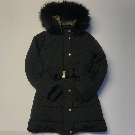 Bluezoo Black Parka Jacket Age 11