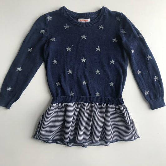 Dress - Jumper Top with Stars - Age 5