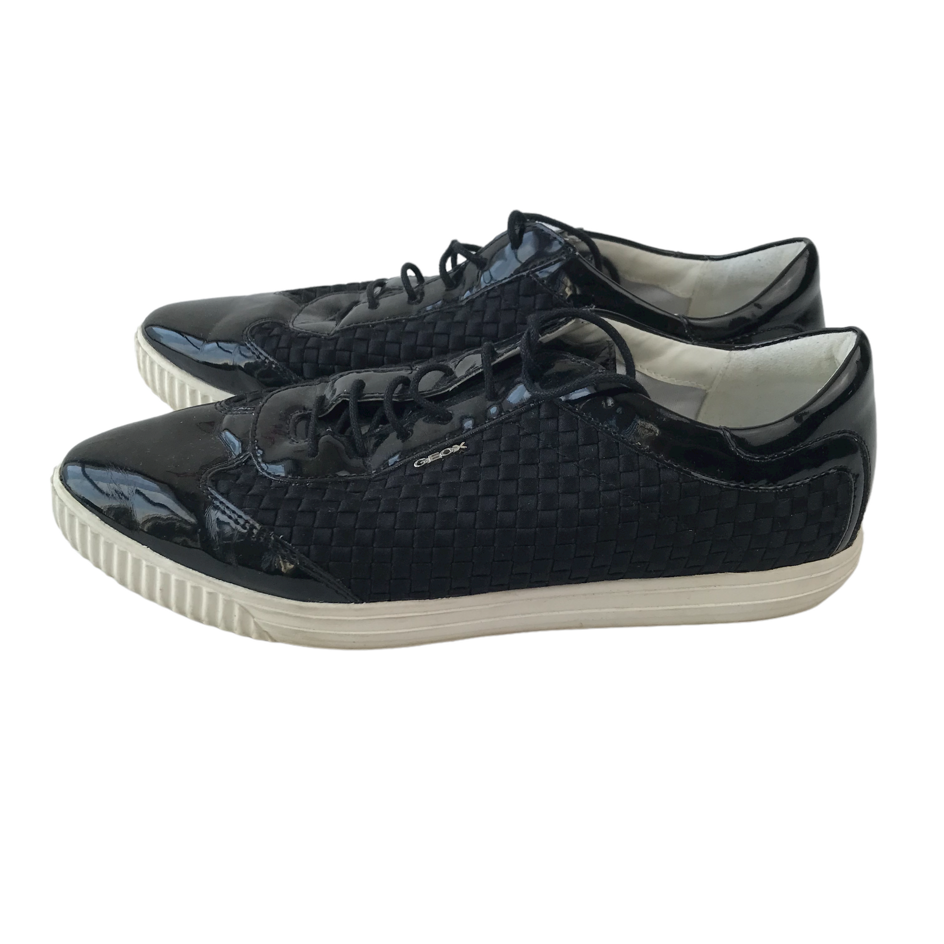 Geox Black Pointy Trainers Shoe Size 5 ApparelXchange CIC