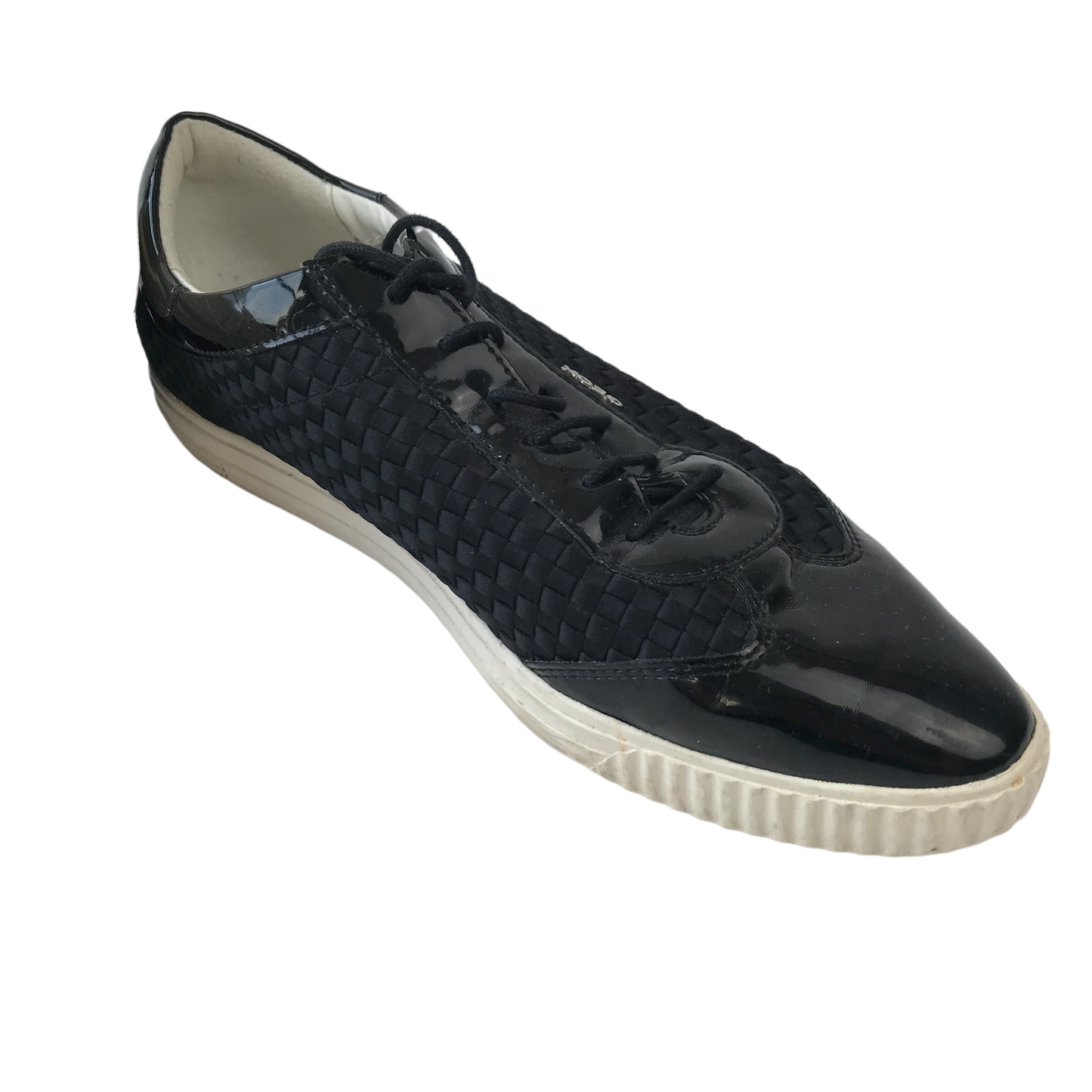 Geox Black Pointy Trainers Shoe Size 5