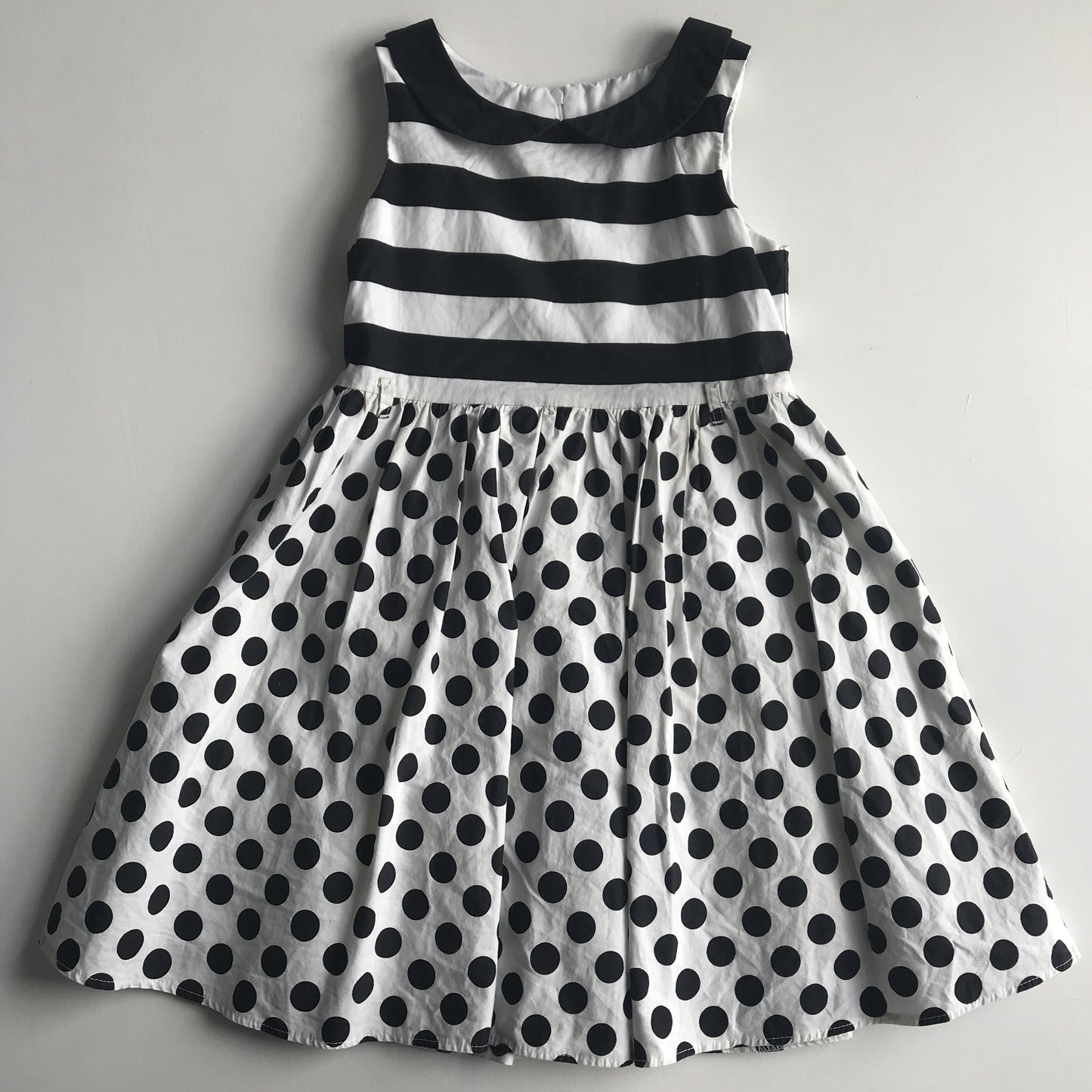 Dress - Polka Dots & Stripes - Age 8
