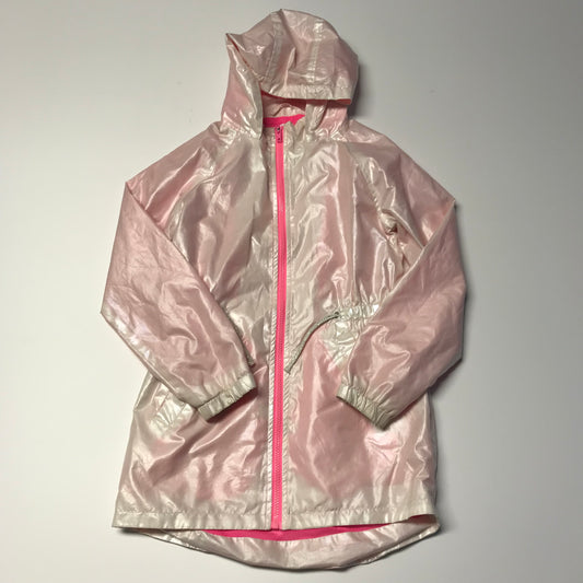 Matalan White and Pink Light Jacket Age 11