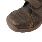 Clarks Brown Leather Boots with Straps Shoe Size 12.5G (jr)