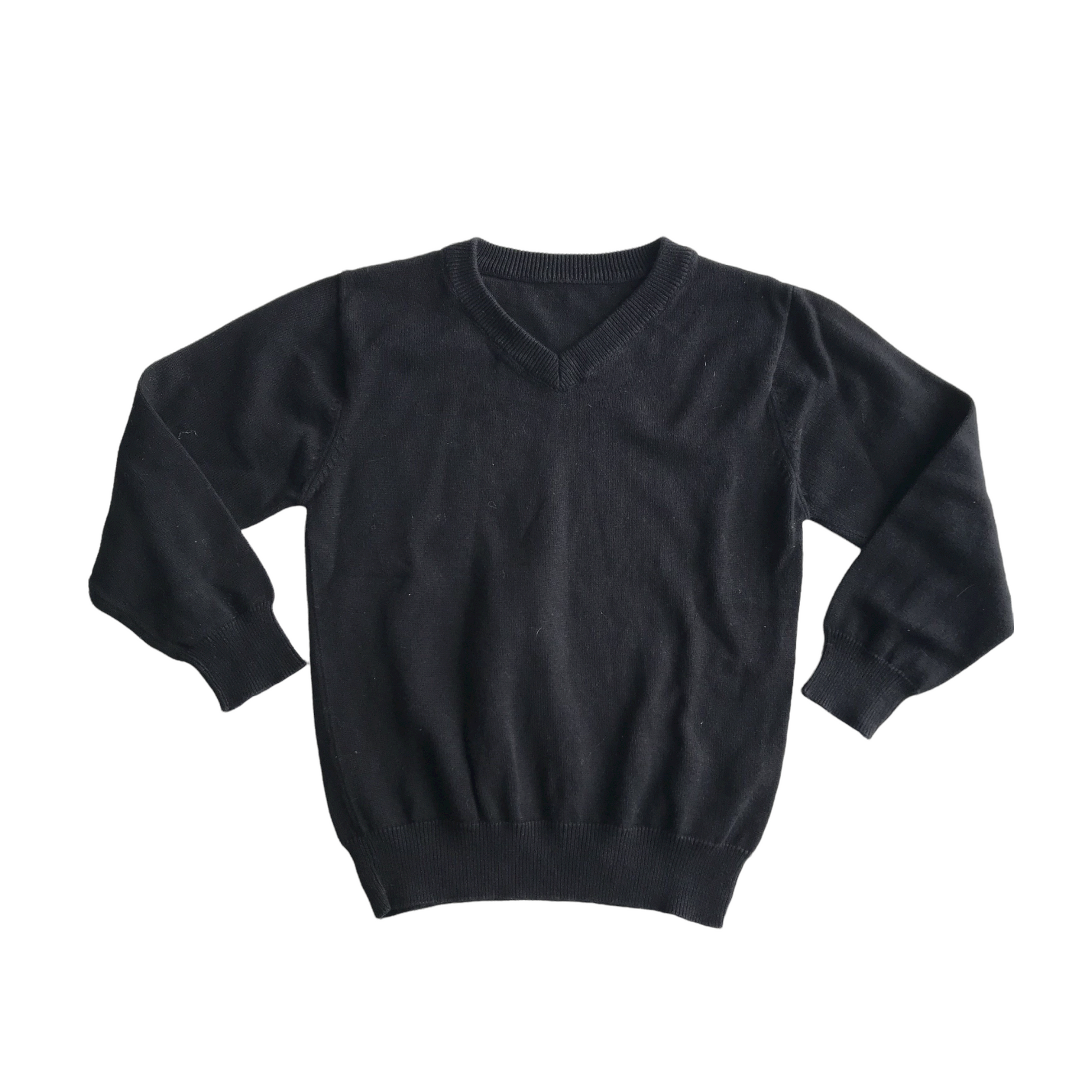 Black School V neck Jumper ApparelXchange CIC