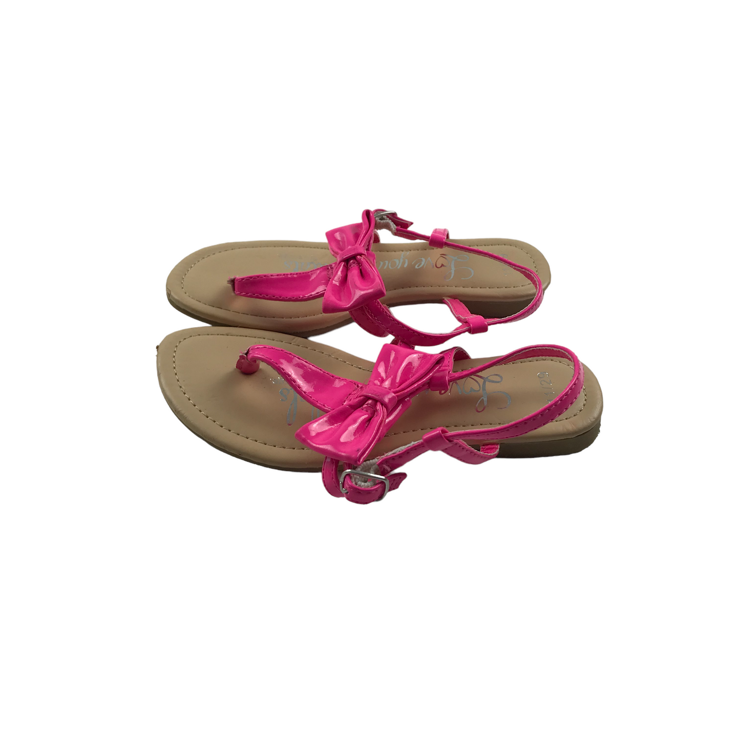 George Bright Pink Sandals Shoe Size 11 junior