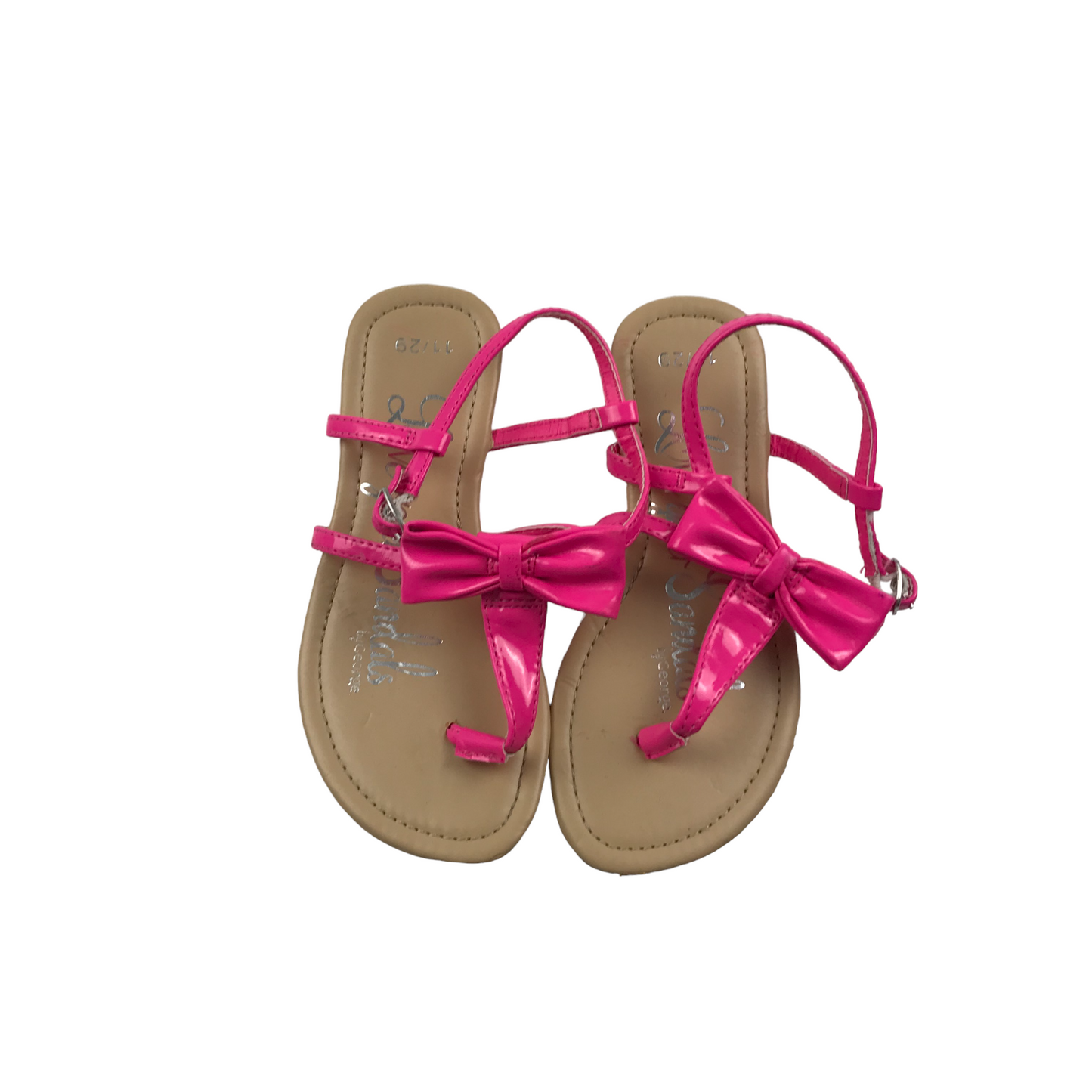 George Bright Pink Sandals Shoe Size 11 junior