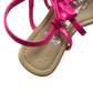 George Bright Pink Sandals Shoe Size 11 junior