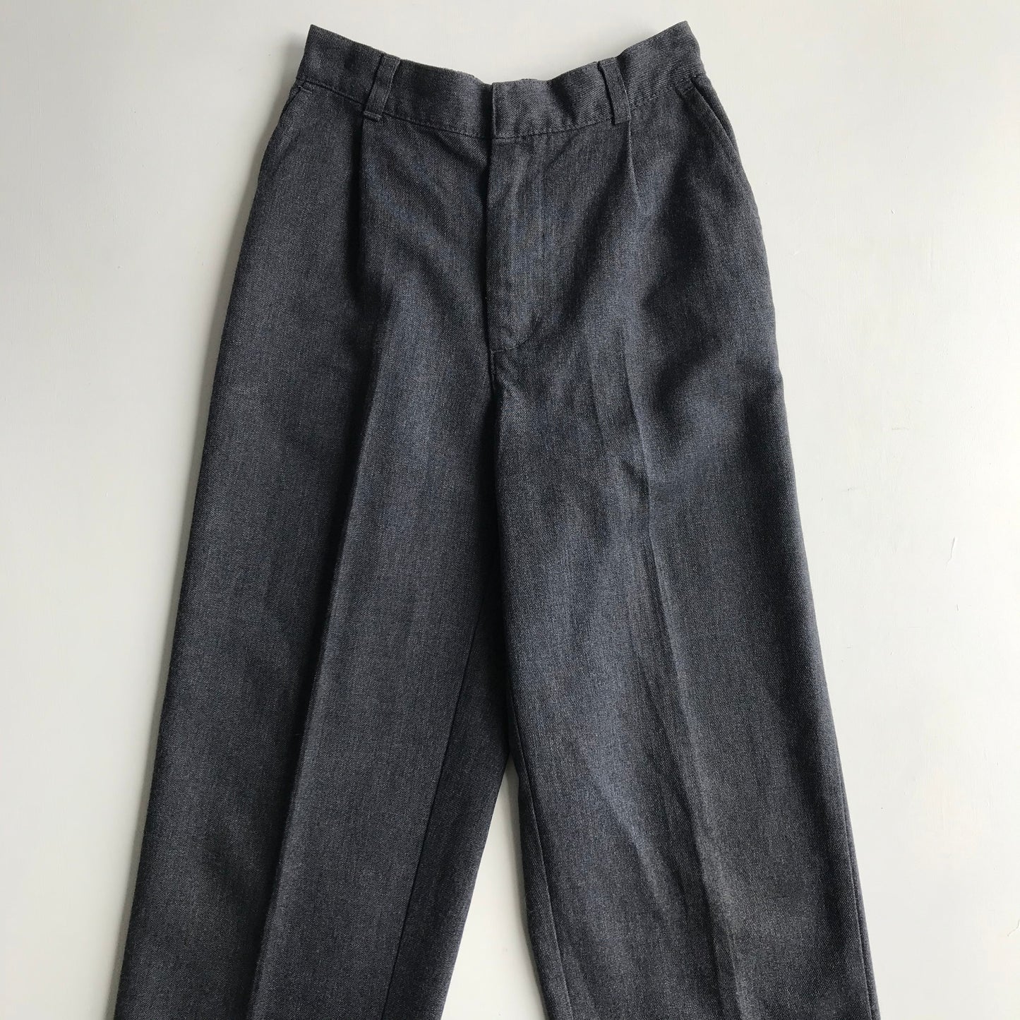 Grey School Trousers with Elasticated Waist