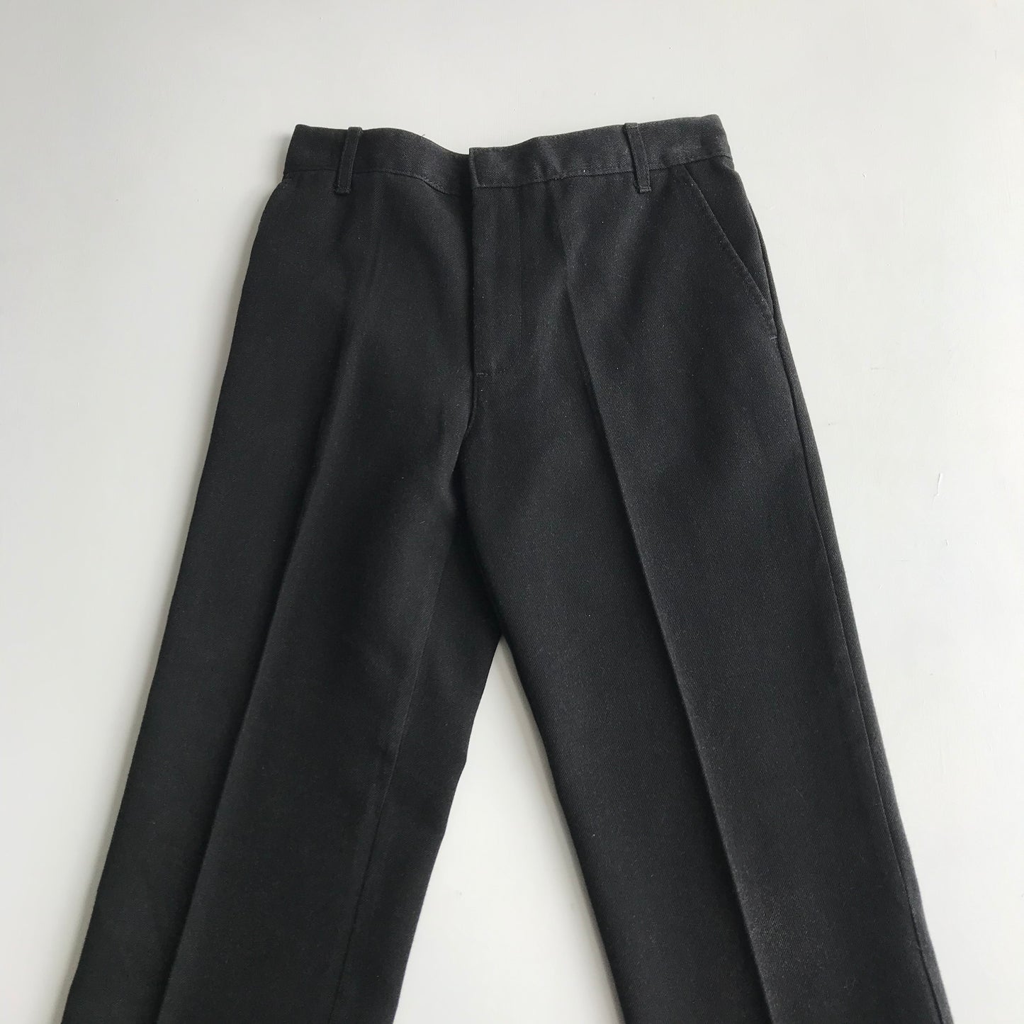 Charcoal Grey School Trousers with Elasticated Waist