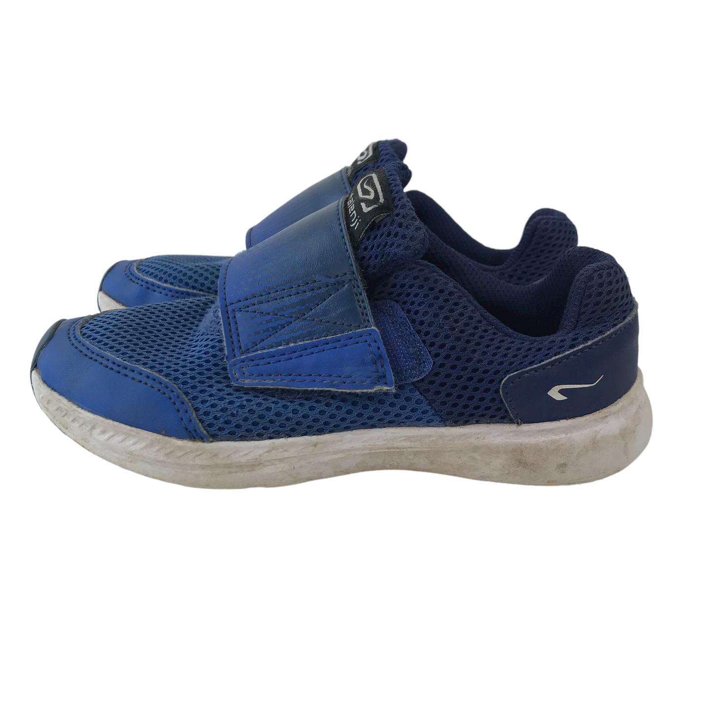 Kalenji Royal Blue Trainers with Straps Shoe Size 12 (jr)