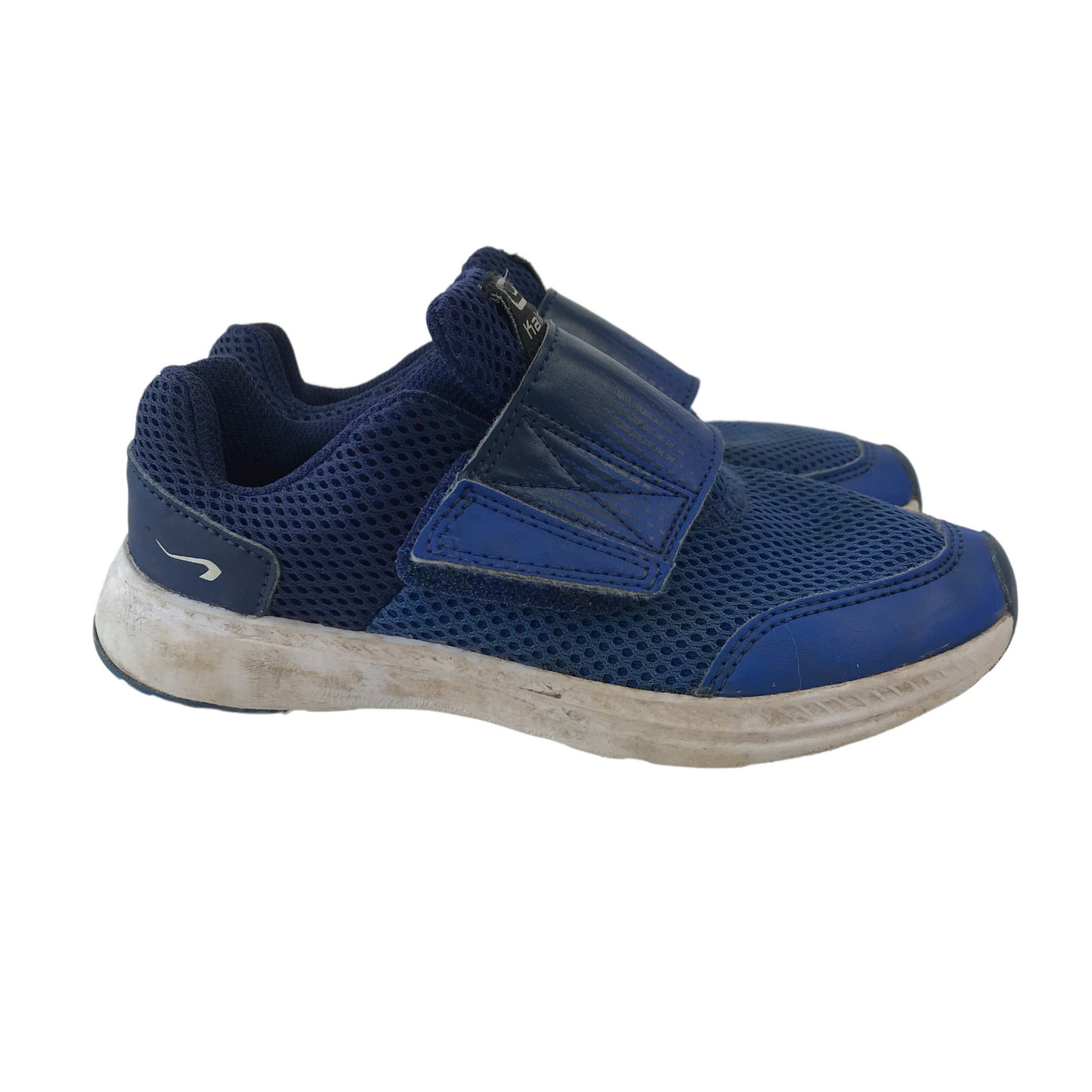 Kalenji Royal Blue Trainers with Straps Shoe Size 12 (jr)