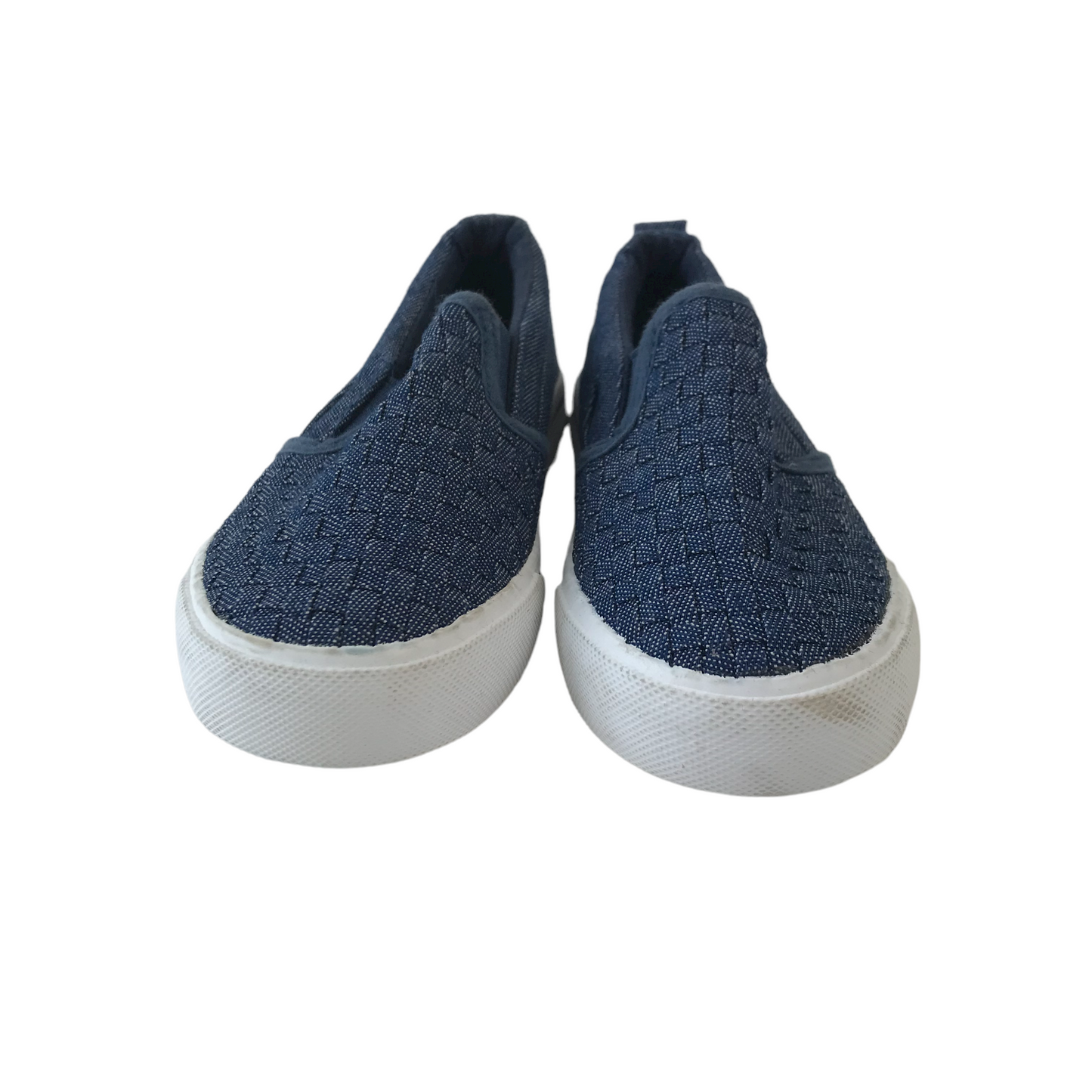 Primark Denim-style Plimsolls Shoe Size 9 (jr)