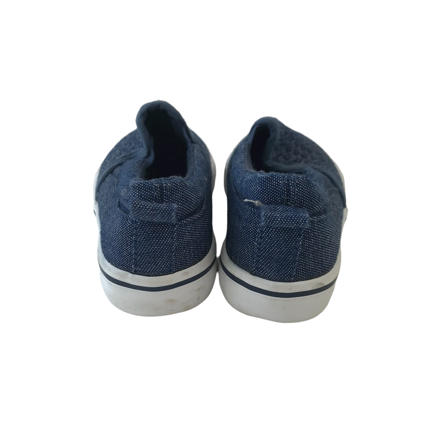 Primark Denim-style Plimsolls Shoe Size 9 (jr)