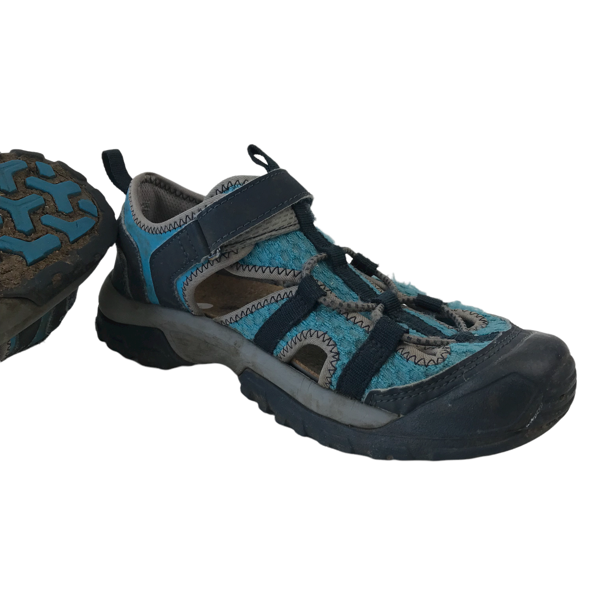 Men's Hiking Sandals - NH 120 Black - Black, Carbon grey - Quechua -  Decathlon