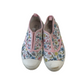 Primark Floral Plimsoll-style Trainers Shoe Size 11 (jr)
