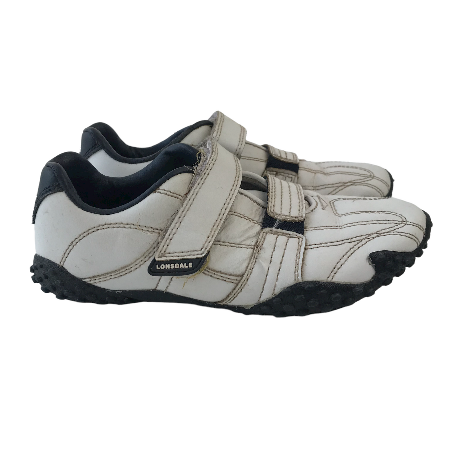 Lonsdale White Trainers Shoe Size 13 (jr)