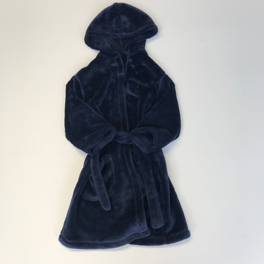 M&S Navy Dressing Gown Age 5