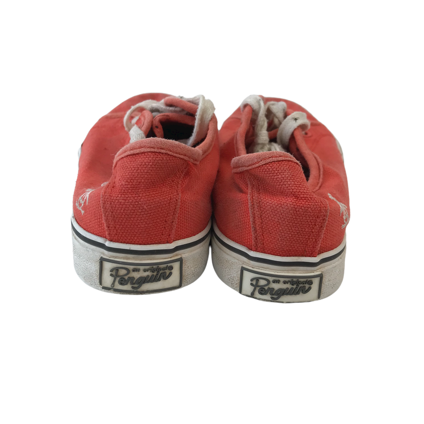 Penguin Red Trainers Shoe Size 1